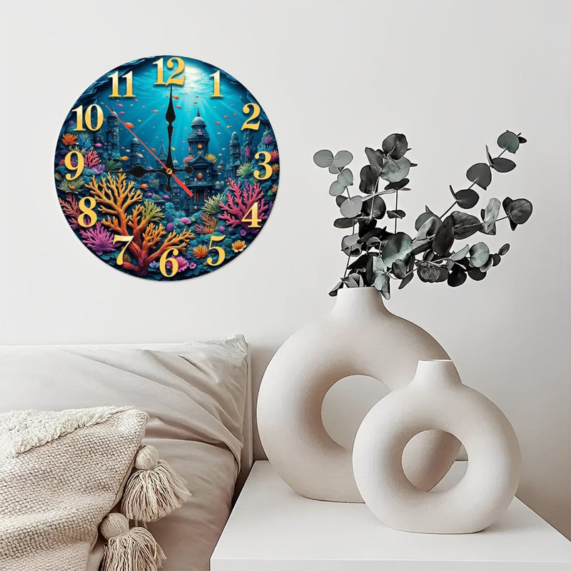 Horloge murale Ocean