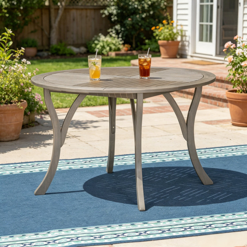 Table de salle à manger en bois, Grey
