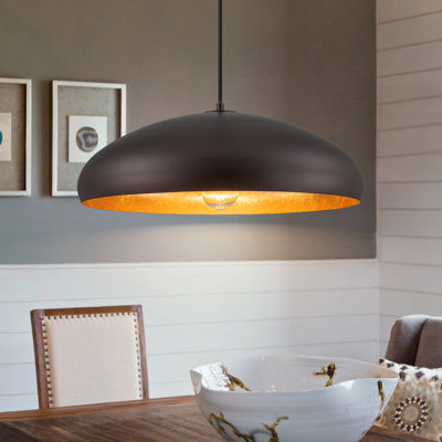1-Light Dome Single Pendant 