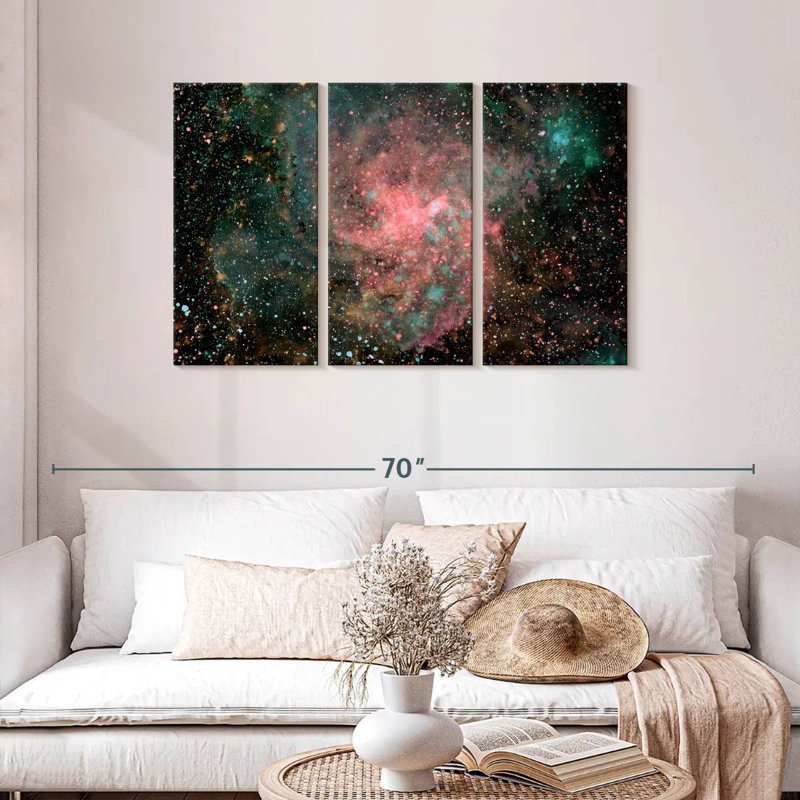Oberle Galaxy, 28" H x 45" W