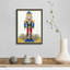 " Wintery Nutcracker " Painting Print-491428697-491428710