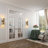 2-Light Dimmable Armed Sconce/ Wall Light, Wall Sconce with Flared Funnel Metal Shade