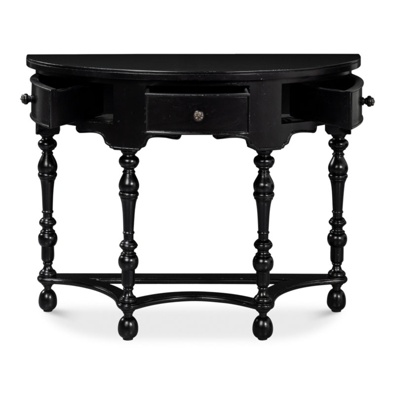 Abraham 38'' Marble Top Console Table