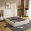 Ottoman Storage Bed, Sturdy Wooden Slats, with Gas Lift Storage, No Box Spring Required, Simple Assembly, 10 Year Warranty, Beige-163097144