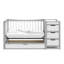 Lit de bébé convertible et table à langer 4-en-1 Remi de Graco-15526231-111567671