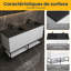 Ensemble de meuble-lavabo mural 60 po Damron-133241320
