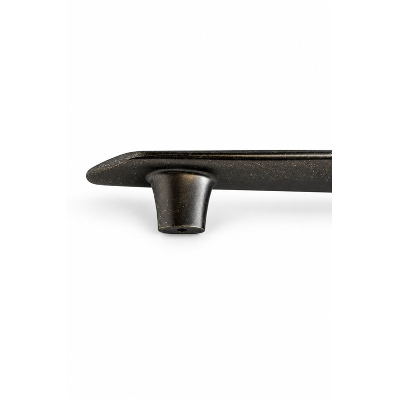 Pebble Collection Appliance Pull 18 Inch Center to Center, Black Nickel Vibed