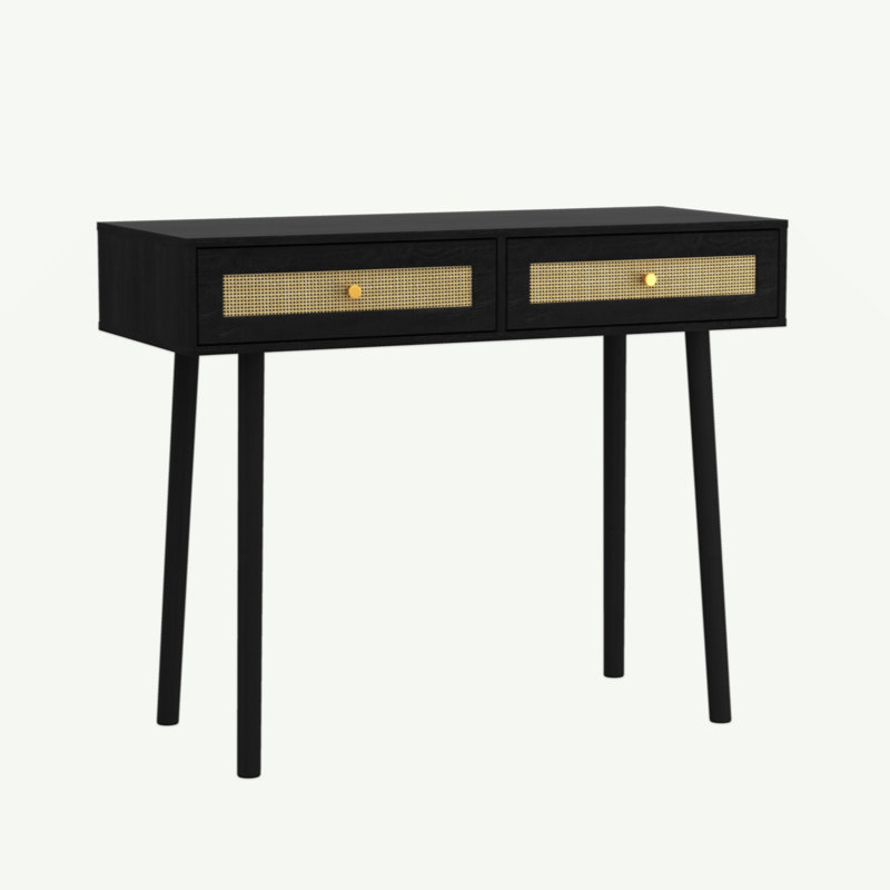 Camrin 34.65'' Console Table, Black
