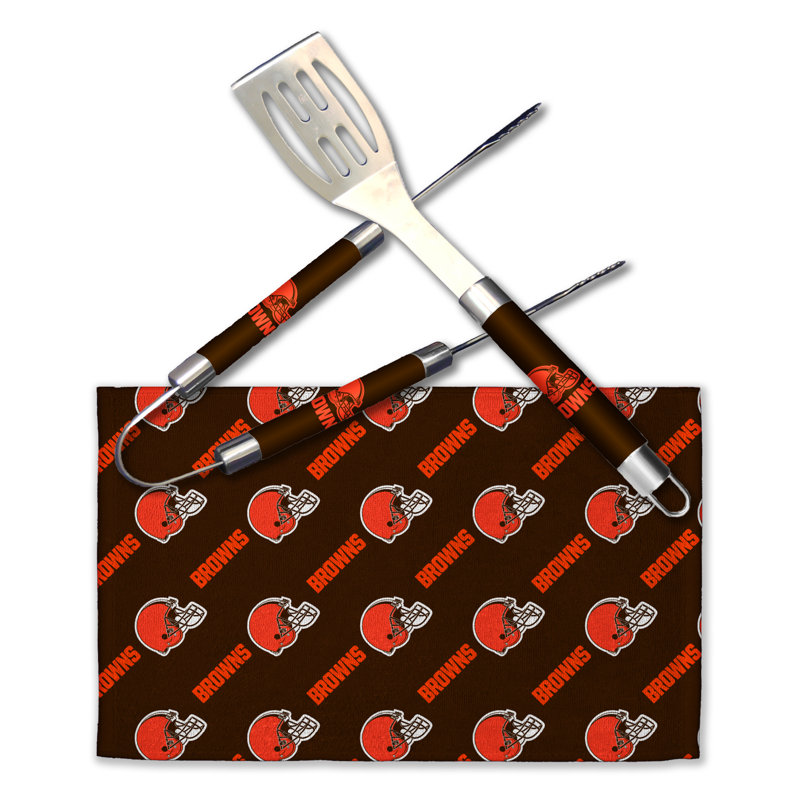 Ensemble d'outils de cuisson en acier inoxydable, Browns de Cleveland