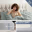 Ensemble d'édredon plissé avec draps Bed-in-a-Bag-103134051-103134074