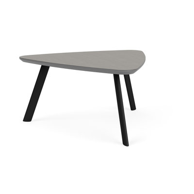 Darsey Lounge Reception Conversational Table Steel Legs High Pressure Laminate Top