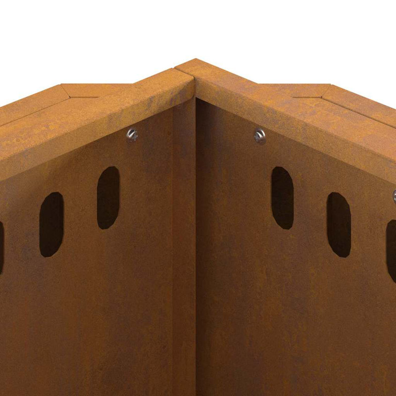 Modern Smokeless Fire Pit, 51cm H x 38cm W x 38cm D, Brown