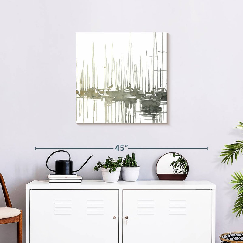 Mehar Early Morning Wharf I, 24" H x 24" W