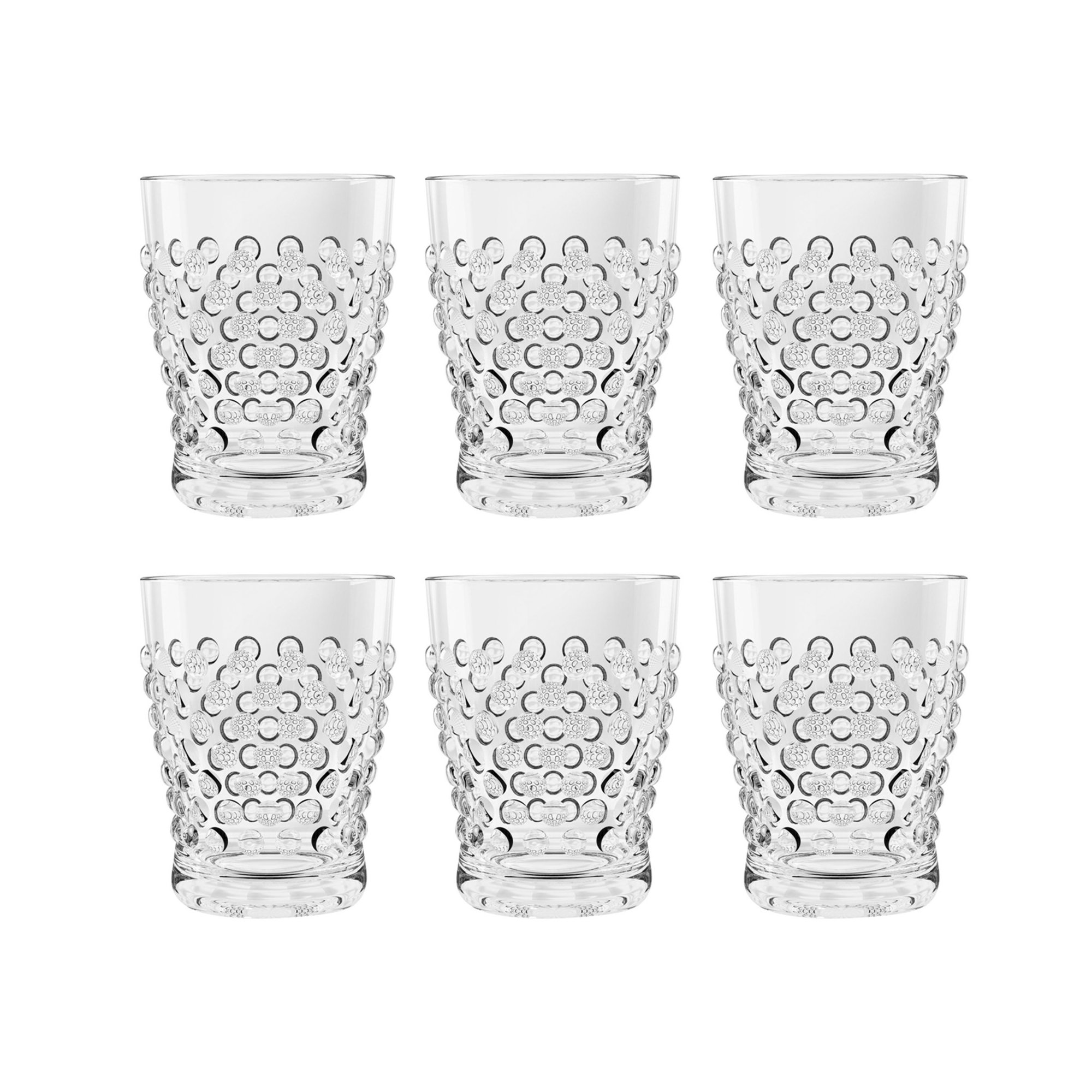 Adamo Acrylic Drinking Glass Set