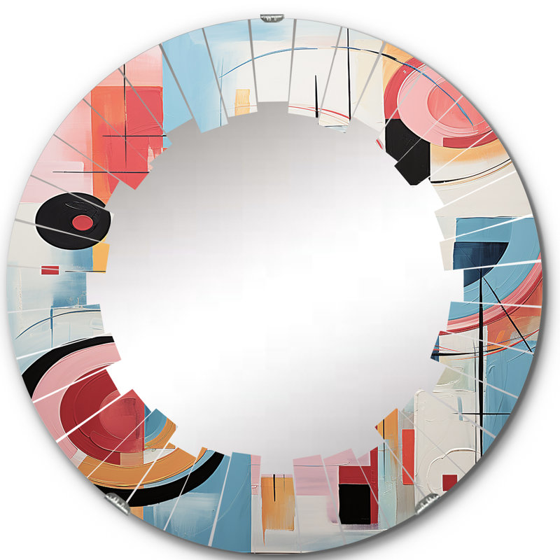 Miroir mural Hamnet, 24 po x 24 po