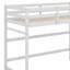 Lit mezzanine simple Kanah avec échelle inclinée et garde-corps-1075825096