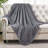 Shaggy Wavy Faux Fur Throw-105589749