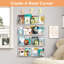 Ensemble de 10 tablettes murales en acrylique