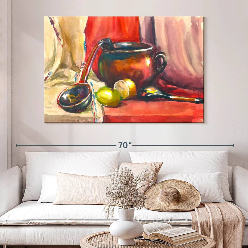 Senne Abstract Kitchen, 34" H x 51" W