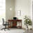 Corner Solid + Manufactured Wood Computer Writing Desk in Mission Oak