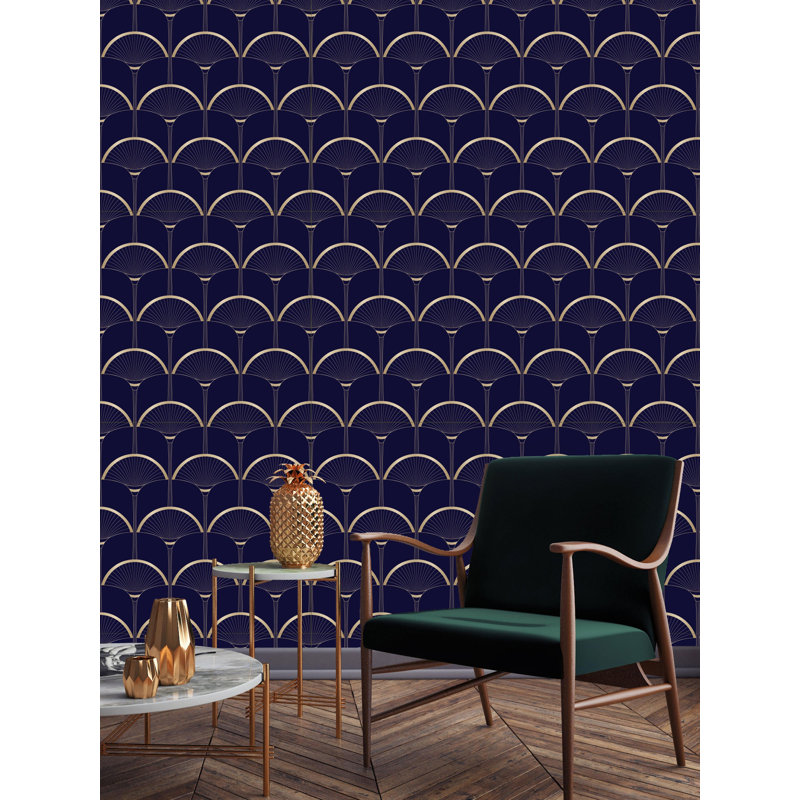 Rouleau de papier peint adhésif Palms, L 10,42 pi x l 25 po