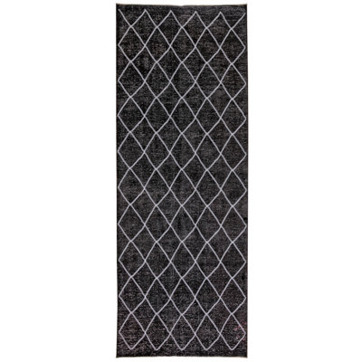 One-of-a-Kind 4′9″ X 12′10″ New Age Runner Area Rug in