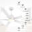 Amonette 60'' Ceiling Fan with LED Lights-1199883159-1199883158