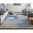 Ramiro Transitional Abstract, Blue/Ivory Area Rug-92590381