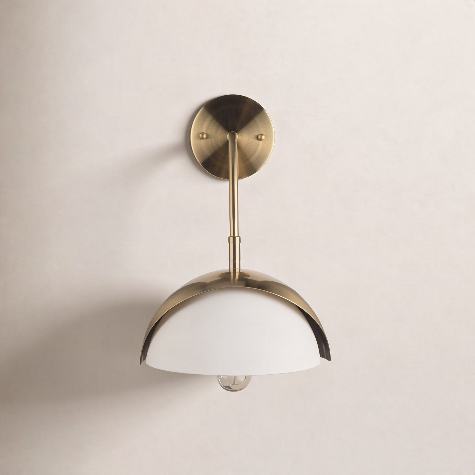 Merida Single Light Dimmable Wall Scone