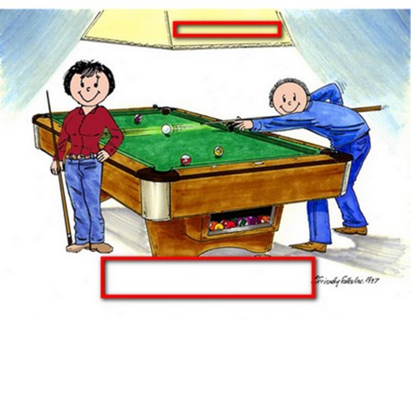 Personalized Billiards, Pool Player Couple MINI Snow Globe Frame Gift  3.75", Yes