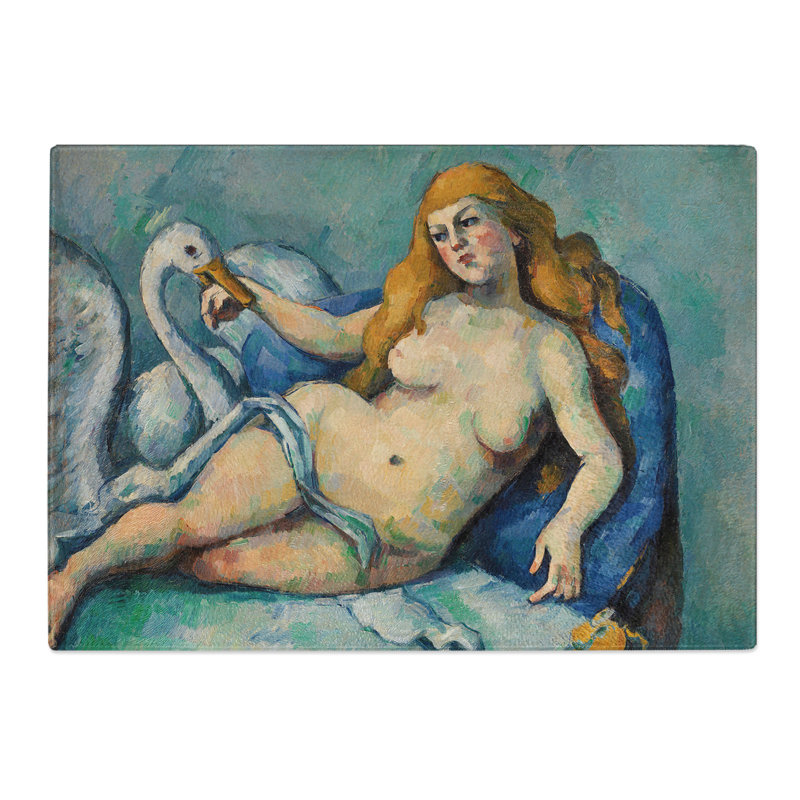 Leda and the Swan by Paul Cezanne Chopping Board, 0.4cm H x 20cm W x 28.5cm L