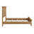 Esterel Wood Queen Panel Bed, Honey Brown-1845022113