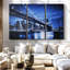 «Twinkling Brooklyn Bridge» sur toile-1585477182