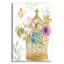«Rainbow Seeds Romantic Birdcage I» par Lisa Audit, art mural en verre acrylique-771874708