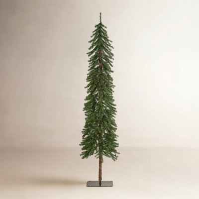 Graziana Lighted Artificial Pine Christmas Tree