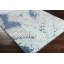 Tapis bleu foncé / turquoise / gris Ajinkya-248678
