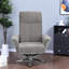 Fauteuil inclinable réglable en chenille, chaise moderne en acier et bois pour bureau à domicile