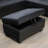 Faux Leather Ottoman-97791700