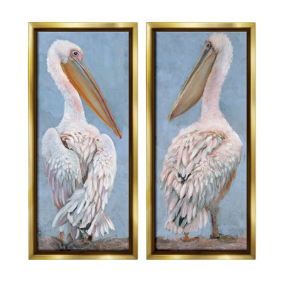 " Classic Pelicans Gazing " by Steller Design Studio 2 - Pieces