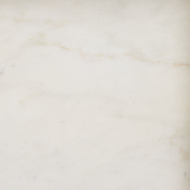Marble Tray Top End Table, Gunmetal/Natural