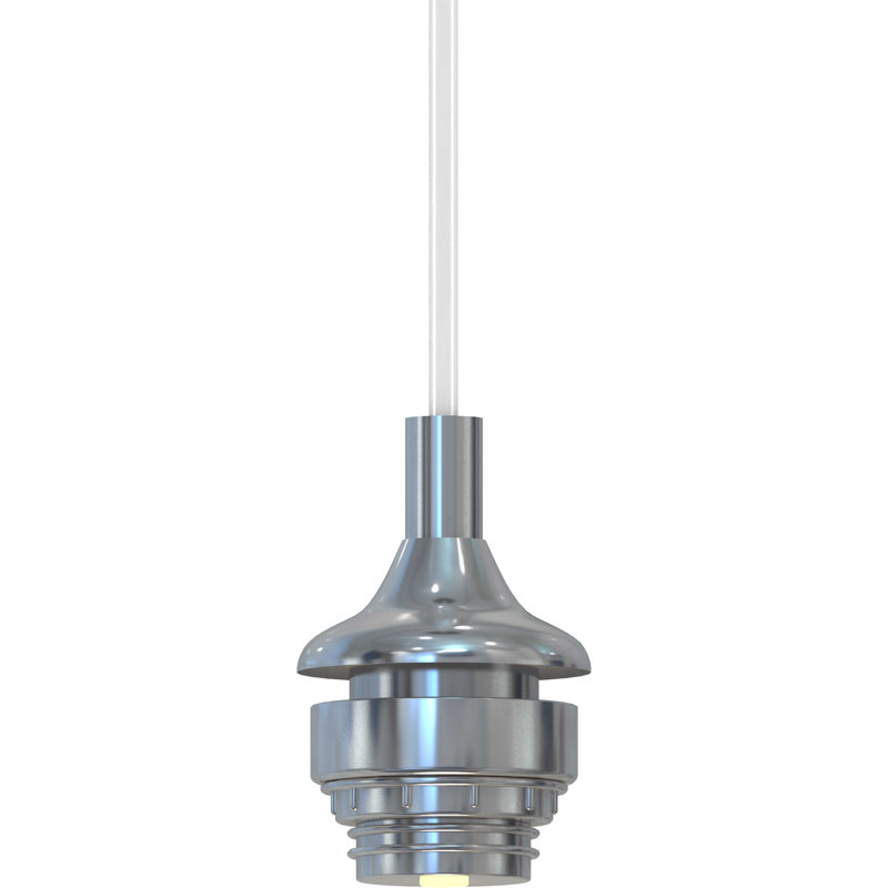 Mini-luminaire suspendu suspendu intérieur en nickel brossé 1 lumière Espirit