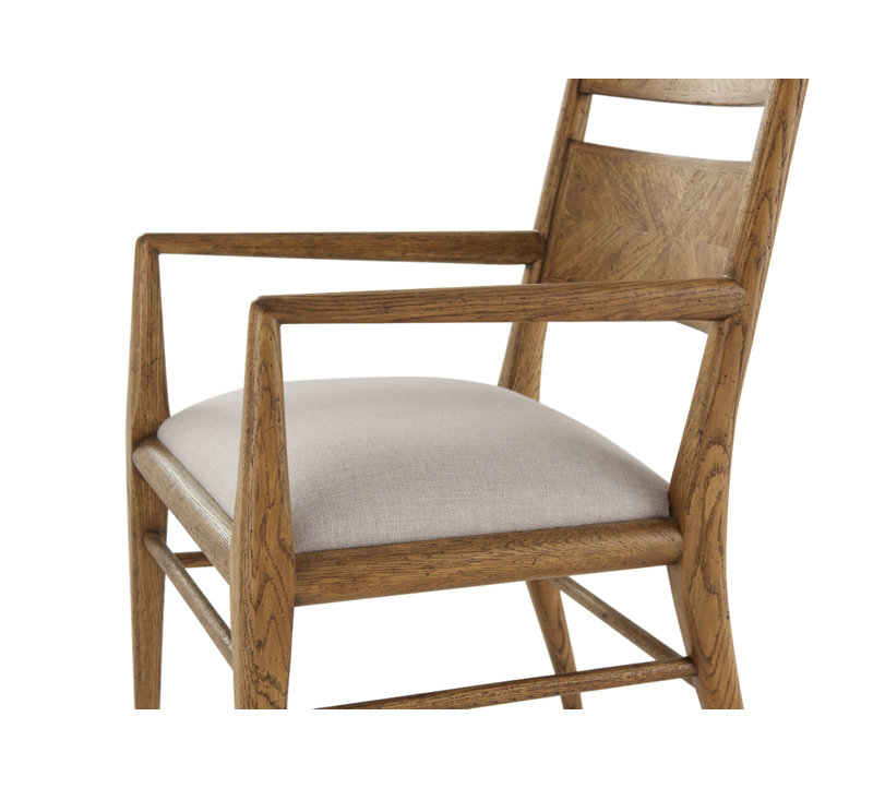Nova Upholstered Arm Chair, Dawn