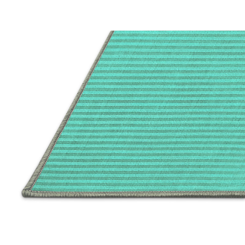 Wardell Performance Striped Indoor Rug, Rectangle 3' x 5'