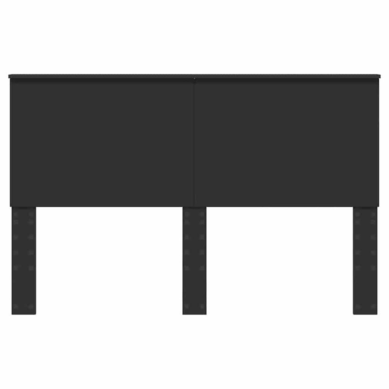 Panel Headboard, EU Double - 150 x 200 cm, Black Oak