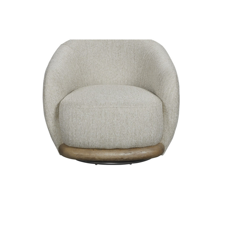 Chaise pivotante en bois