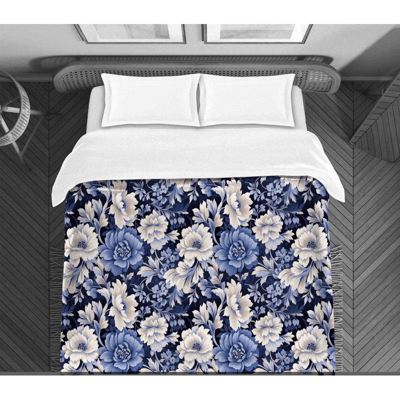 Floral Anquenette Comforter, King Comforter