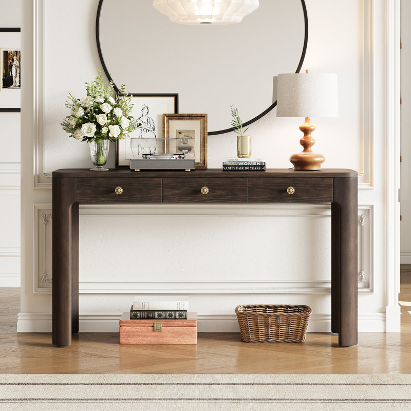 Console Trexm Rustic, Brun