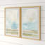 « tranquil ii diptych », ensemble de 2 reproductions sur toiles-2050924028
