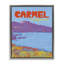 «Carmel Coast Landscape», art mural sur toile flottante encadré gris, design par Dina Riddle-106649619-106413930