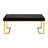Bench With C Metal Base